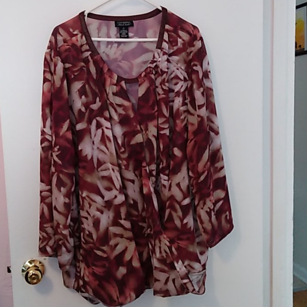 Catherine's black label long sleeve shirt